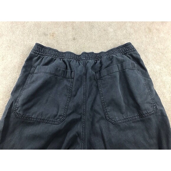 Marine Layer Chino Pants Men Sz Large Faded Black Casual Elastic Waist Stretch - Picture 10 of 16